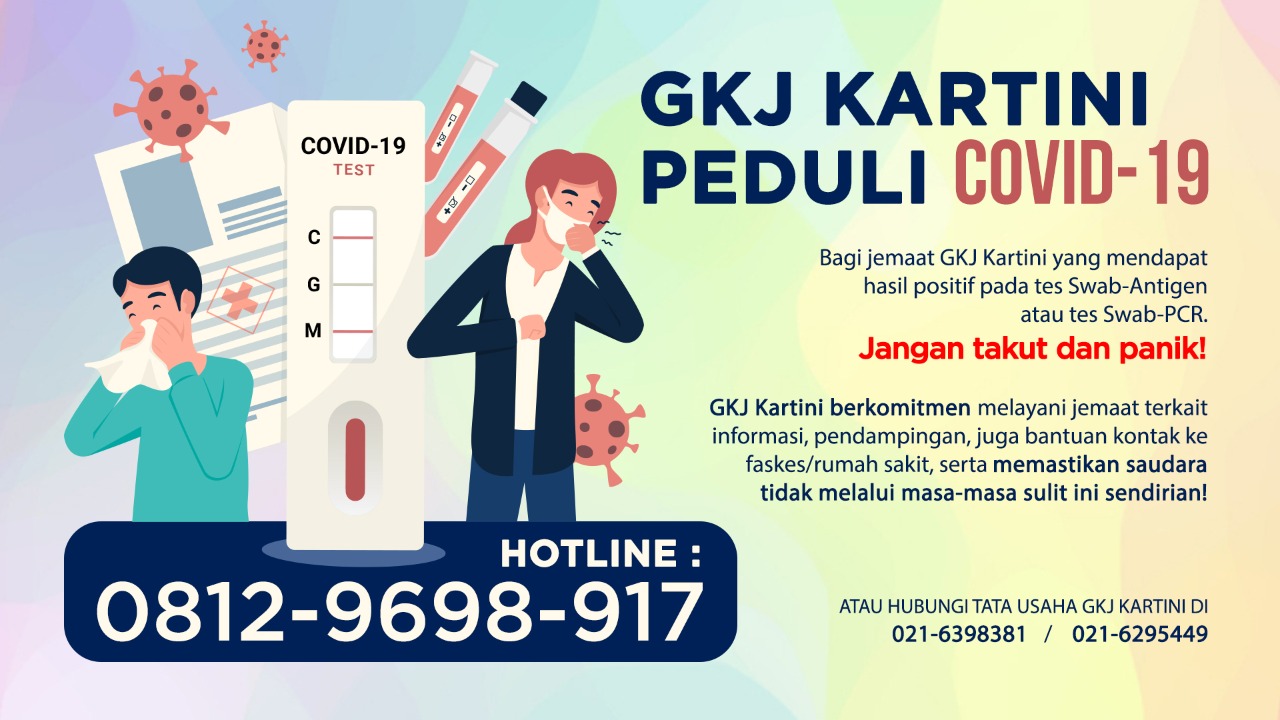 GKJ Kartini Peduli - Covid 19 Gereja Kristen Jakarta Jemaat Kartini Cover